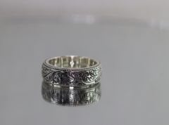 8 mm kalem işlemeli alyans