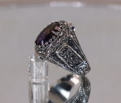 Ametrine taşlı yüzük