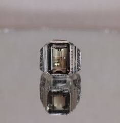 Quartz taşlı yüzük kuvartz